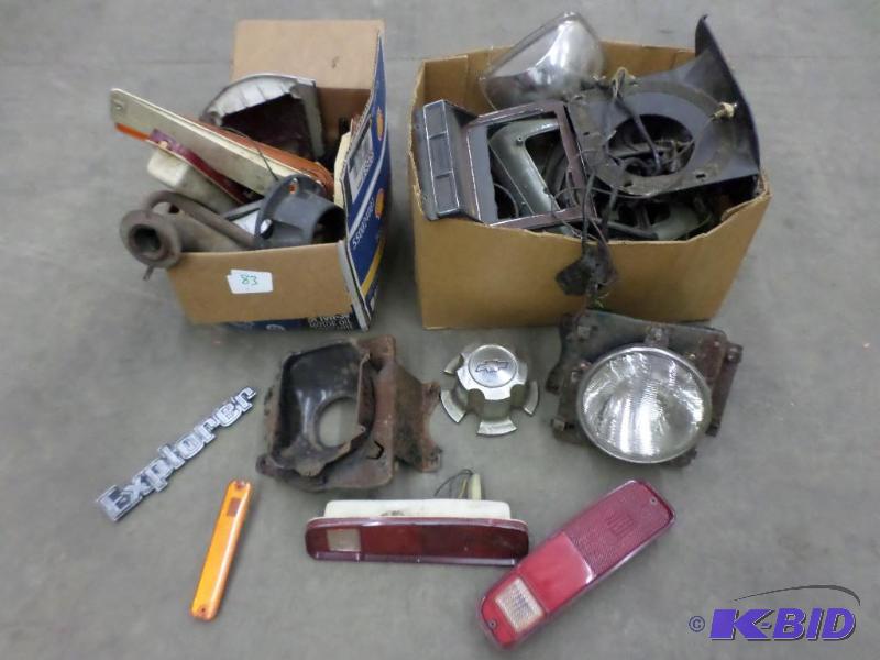 lot 83 image: (2) Boxes Of Misc Auto Parts...