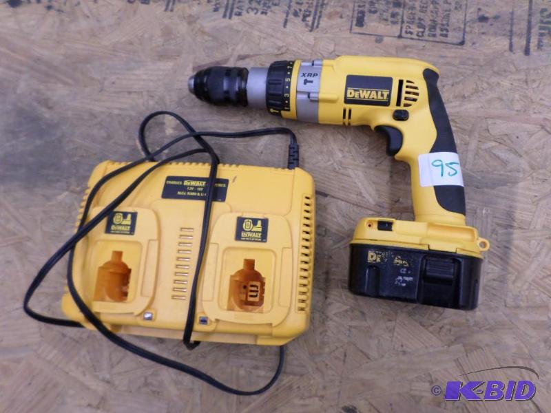 lot 95 image: DeWalt XRP 14.4Volt 12" Hammer Drill Se...