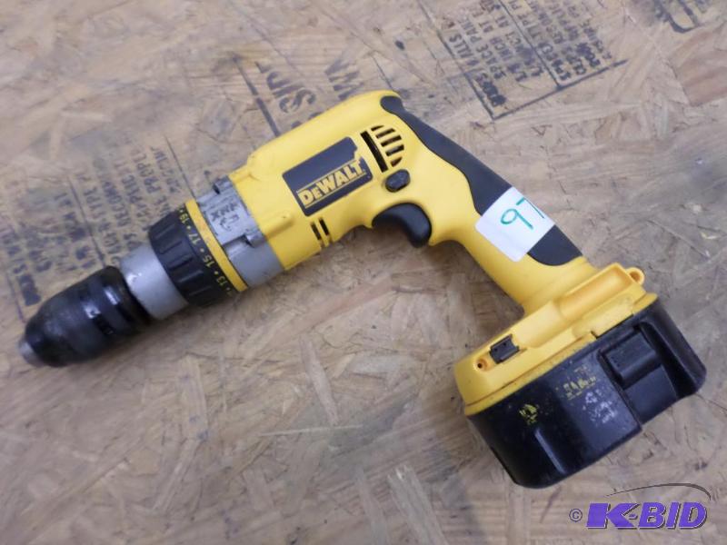 lot 97 image: DeWalt XRP 14.4Volt 12" Hammer Drill...