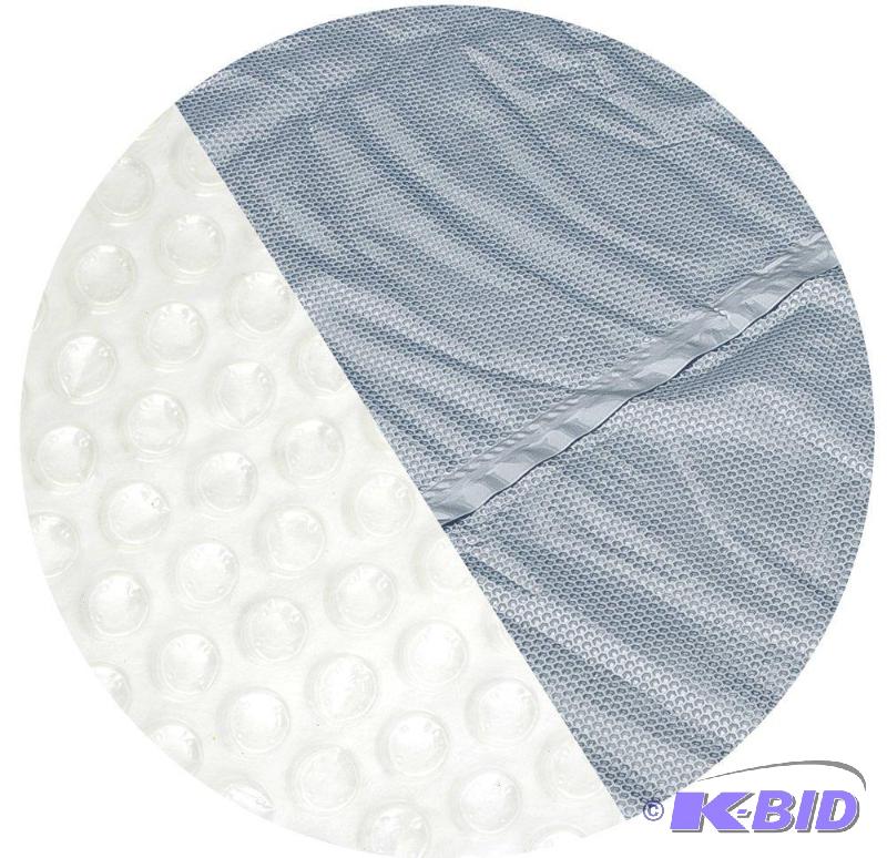 MidWest Canvas SC-CL-000302 Supreme Clear 16-Feet Round Above Ground Solar Cover