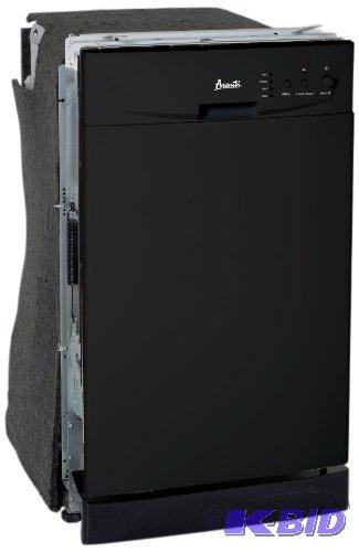 Avanti Model DWE1801B Built-In Dishwasher, Black