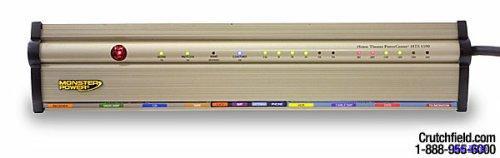 Monster Cable MPB 1100 Home Theatre POWERBAR 1100 with Clean Power Stage 2 v2.0