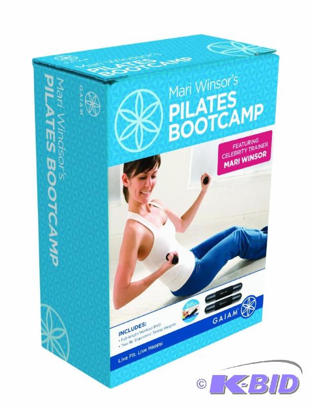 Gaiam Mari Winsors Pilates Bootcamp Kit
