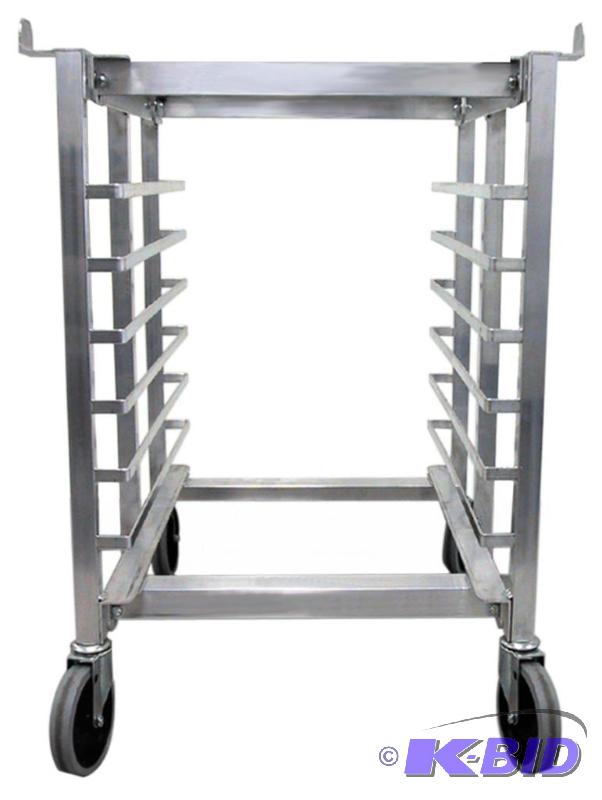 Cadco OST-34A Heavy-Duty Stand with Wheels for Cadco Full Size Ovens, Aluminum