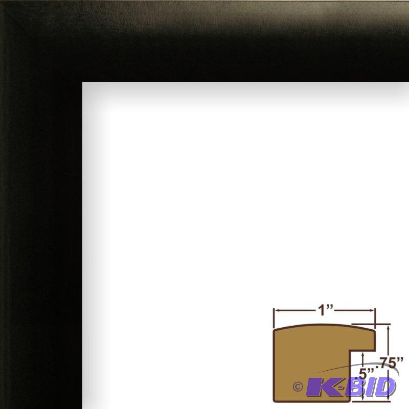 Craig Frames 1WB3BK 20 by 24-Inch Picture Frame, Smooth Finish, 1-Inch Wide, Black