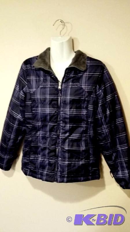 Womans Below Zero Jacket Purple Small