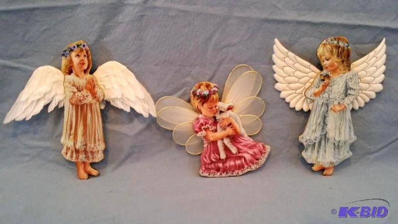 Porcelain Angel Ornaments