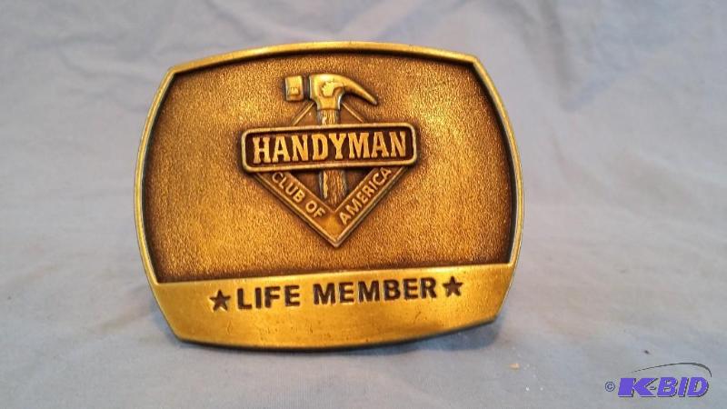 1996 Handyman Club of America Belt Buckle