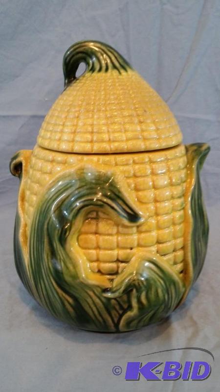 Corn Cob shaped Cookie Jar