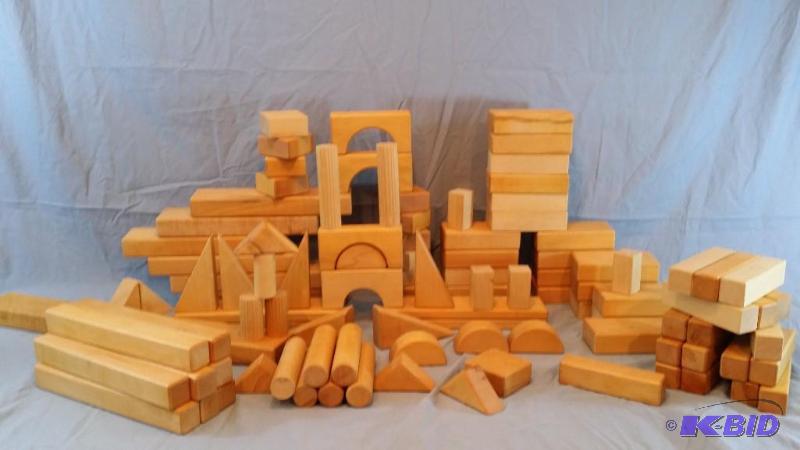 Wood block set