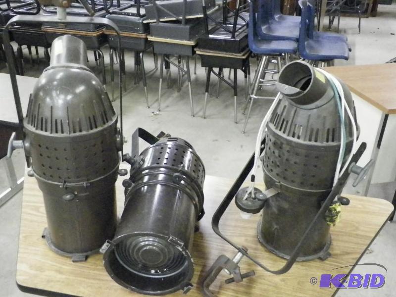 lot 276 image: Hub Electric Company Stage Lights