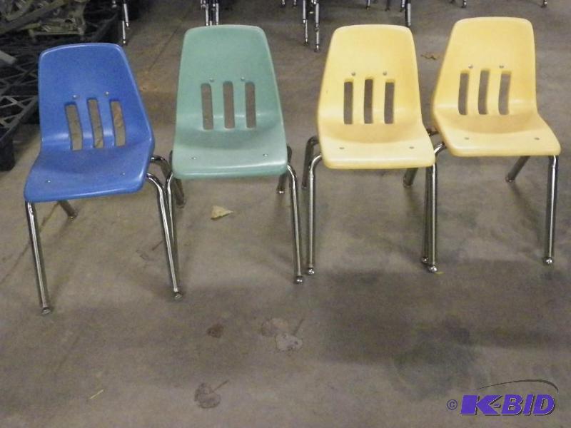 lot 83 image: Student chairs