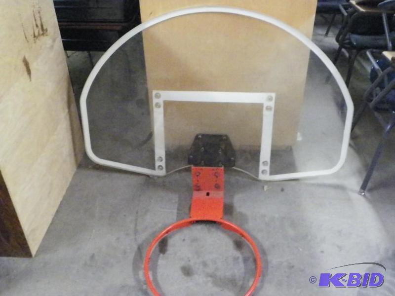 lot 96 image: Basketball Hoop & Backboard