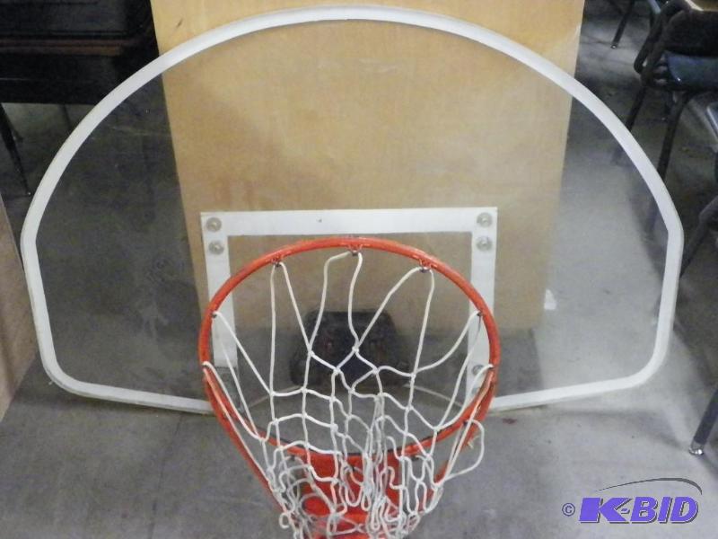 lot 97 image: Basketball Hoop & Backboard