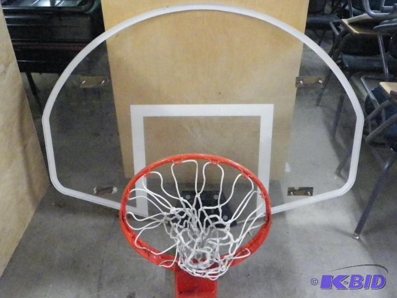 lot 98 image: Basketball Hoop & Backboard