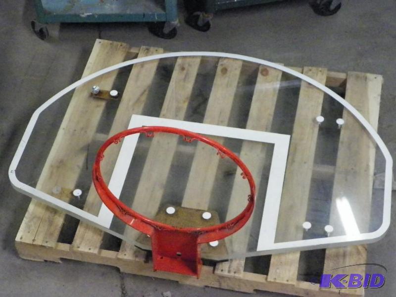 lot 99 image: Basketball Hoop & Backboard