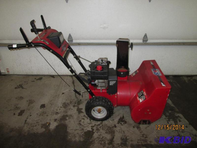 North Star 5HP Two-Stage Snowblower, 24