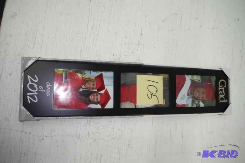 lot 105 image: Malden class of 2012 picture frames  3-4x6 openings