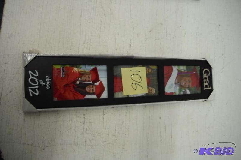 lot 106 image: Malden class of 2012 picture frames  3-4x6 openings