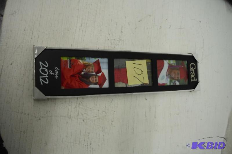 lot 107 image: Malden class of 2012 picture frames  3-4x6 openings