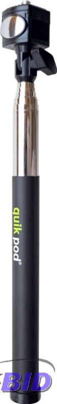 lot 20 image: Digipower TP-QPXP2 Quikpod Explorer 2 Monopod (Black)