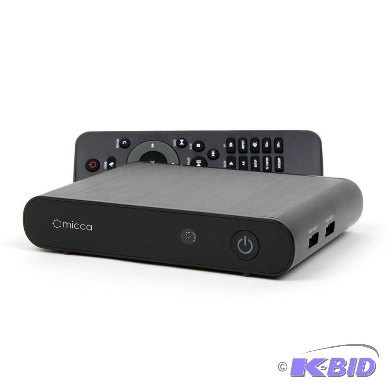 lot 24 image: Micca MPLAY-HD 1080p Full-HD Digital Media Player For USB Drives and SDSDHC (Realtek 1055)