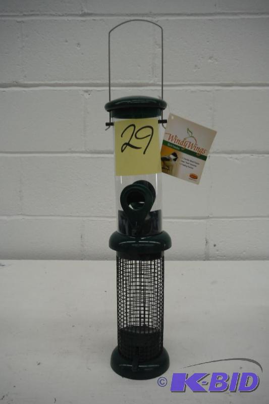 lot 29 image: Windy Wings 2 chamber bird feeder