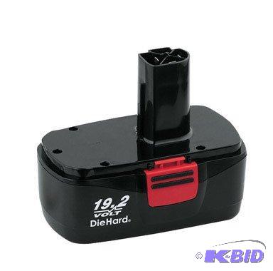 lot 7 image: Craftsman DieHard C3 19.2 volt NiCd Battery Pack
