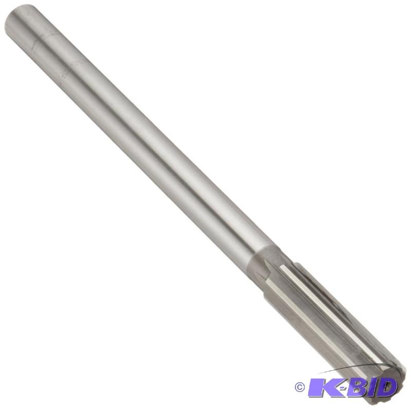 Union Butterfield 5010717 OAL 10 x Diameter 0.7495 HSS Straight Flute and Straight Shank Reamer,