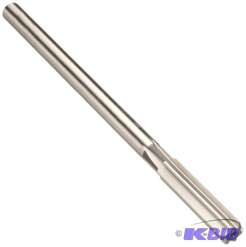 Union Butterfield 5010655 OAL 7 x Diameter 0.3100 HSS Straight Flute and Straight Shank Reamer,