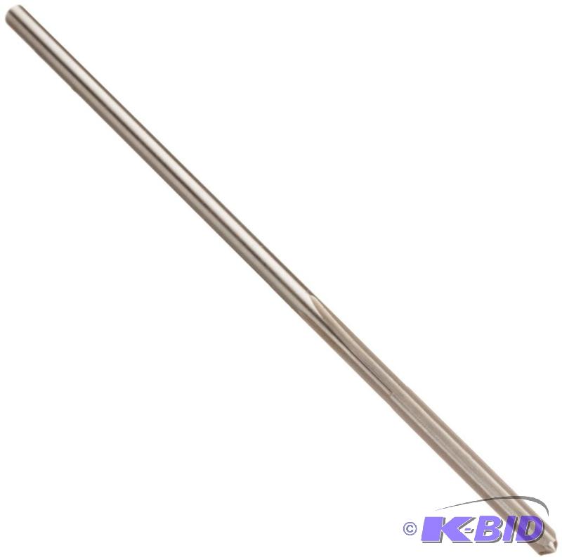 Union Butterfield 5010299 OAL 3-12 x Diameter 0.0950 HSS Straight Flute and Straight Shank Reamer, Right Hand