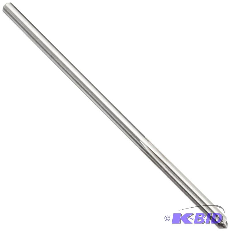 Union Butterfield 5010422 OAL 4-12 x Diameter 0.1530 HSS Straight Flute and Straight Shank Reamer, Right Hand