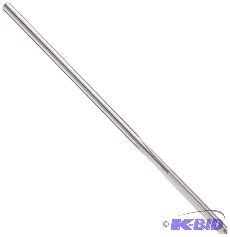 Union Butterfield 5010283 OAL 3 x Diameter 0.0880 HSS Straight Flute and Straight Shank Reamer, Right Hand