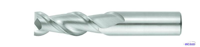 Niagara Cutter A245R Carbide Corner Radius End Mills, Inch, TiCN Finish, Roughing and Finishing Cut, 45 Degree Helix,