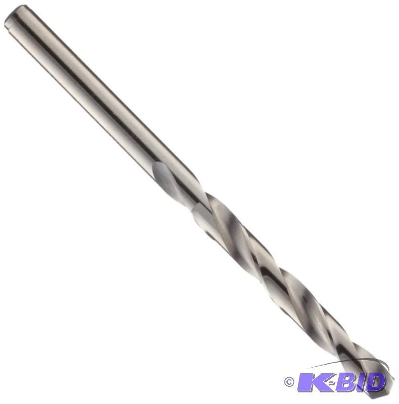 Precision Twist 2ACO Cobalt Steel Jobber Drill Bit, Gold Oxide Finish, Round Shank, Spiral Flute, 135 Degree Point Angle