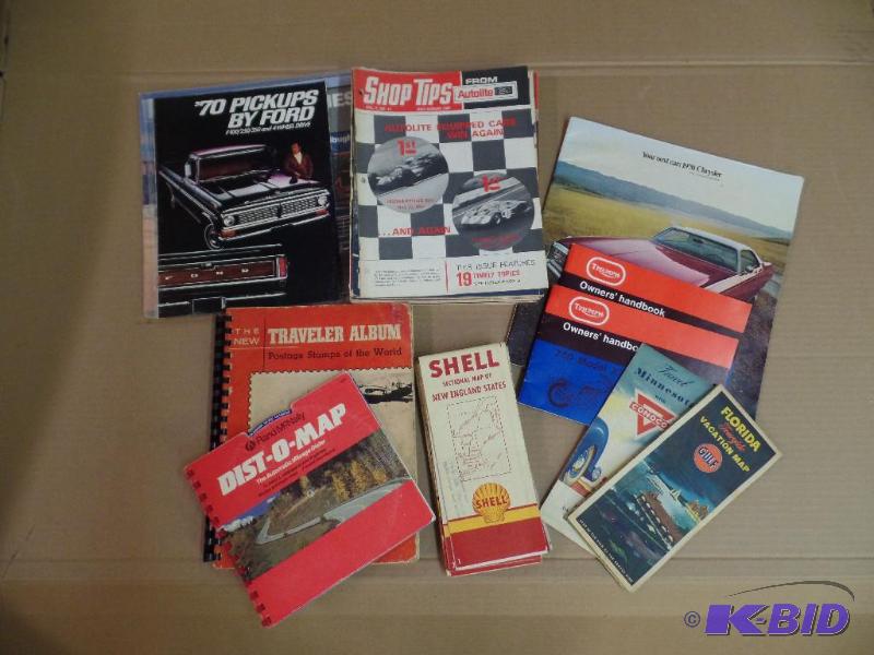 lot 18 image: Automotive Ephemera