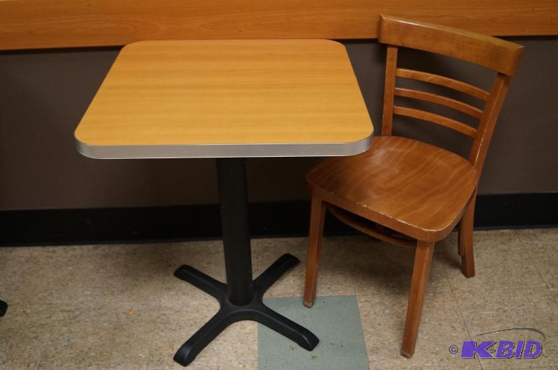 lot 24 image: Table and chair