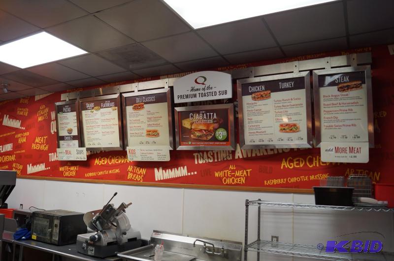 lot 40 image: Menu board