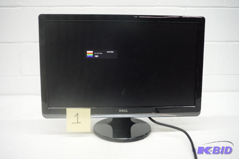 lot 1 image: Dell ST2220L 21.5 widescreen LED Backlit LCD Monitor -1920x1080-5ms