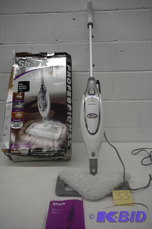 lot 33 image: Shark Steam Pocket Mop Hard Floor