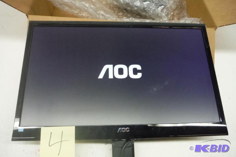 lot 4 image: AOC 21.5 1920x1080 widescreen LED Monitor e2250swdn