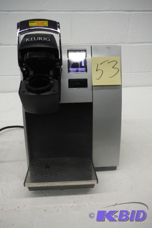 lot 53 image: keurig coffee maker