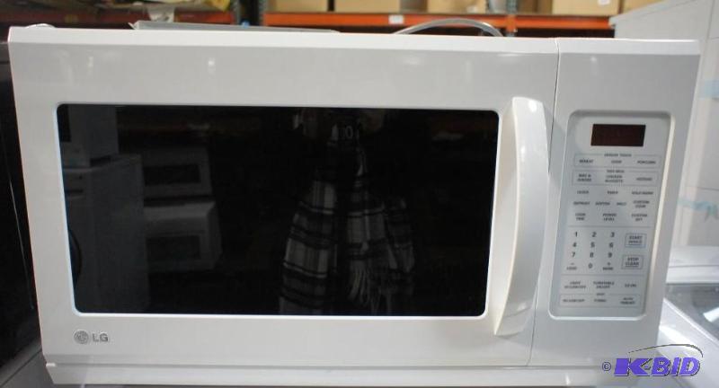 lot 12 image: New LG Microwave Model # (LMH2016SW) MSRP $39...