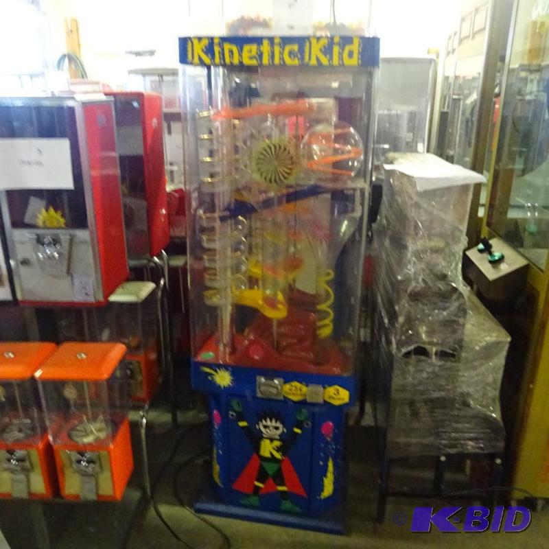 Kinetic kid gumball machine. 3 shows....