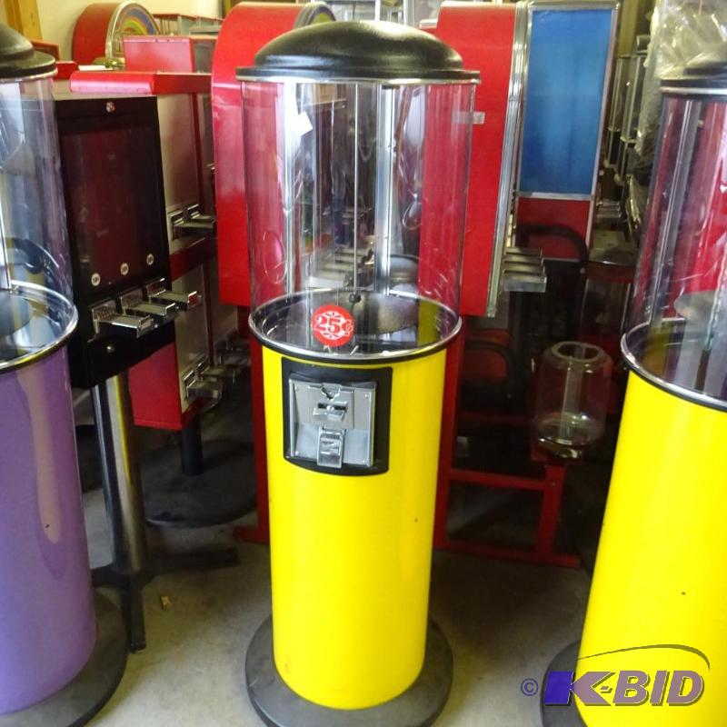 Astro gumball dispenser. Yellow...