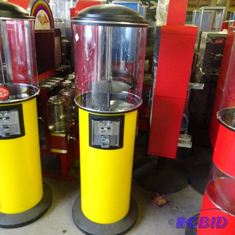 Astro gumball dispenser. Yellow...