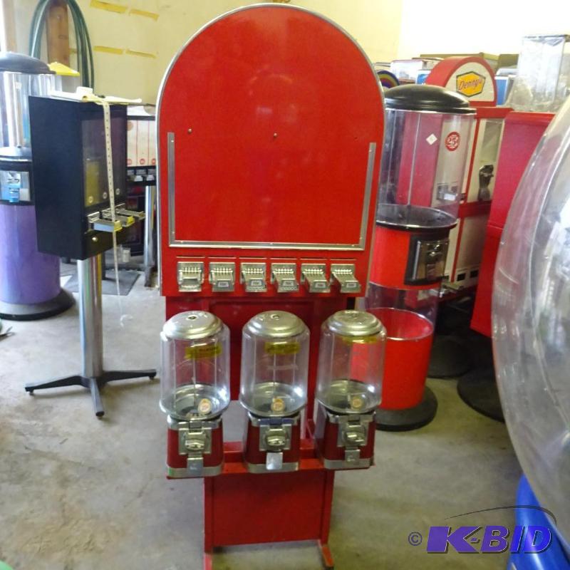All star 6 column and 3 bulk. Dispenser....