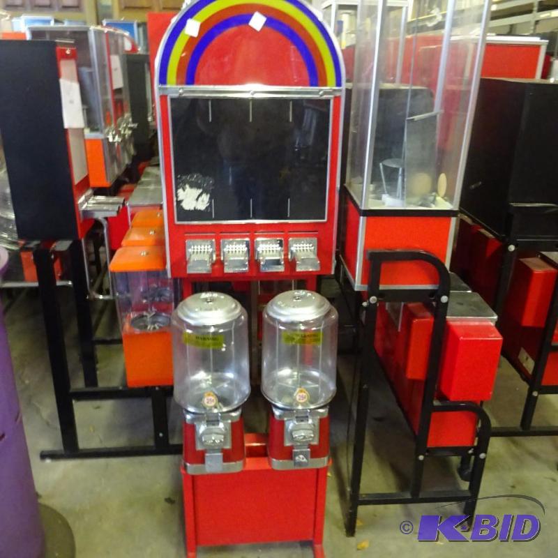 All star 4 column and 2 bulk dispenser...