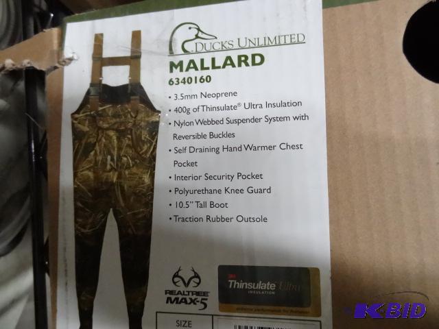 lot 28 image: New in box Ducks Unlimited brand Mallard insu...