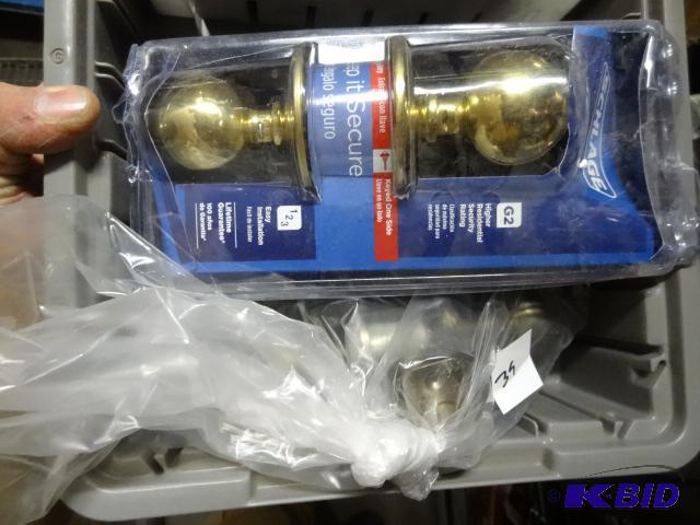 lot 39 image: New lot quantity 2 Schlage brand handle set. ...